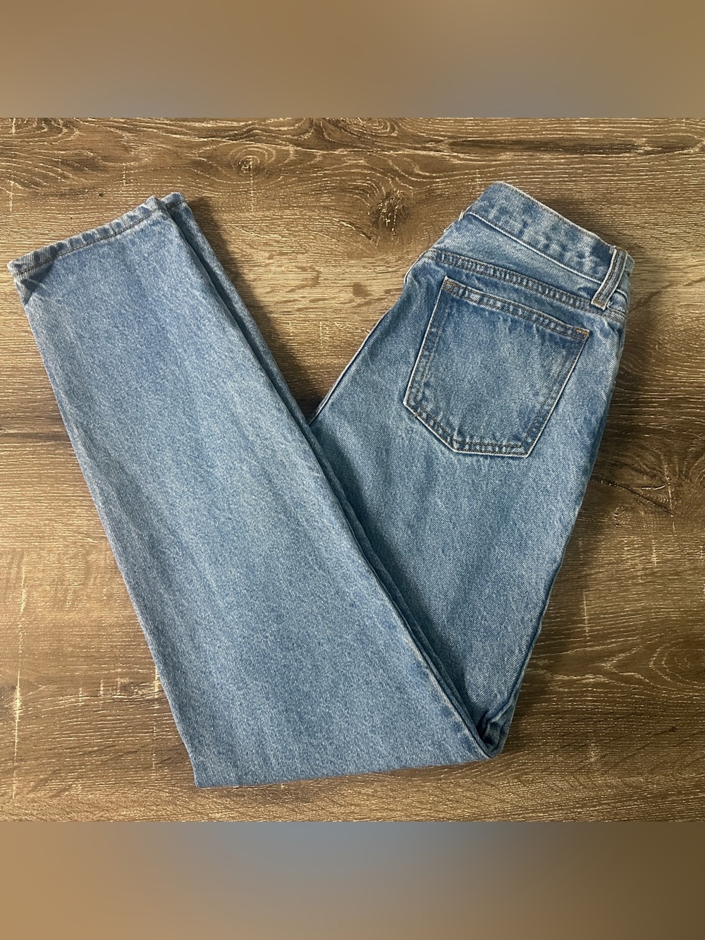 J. Galt Shanghai - Women’s Straight Leg Jeans in Light Blue Denim - Size Medium